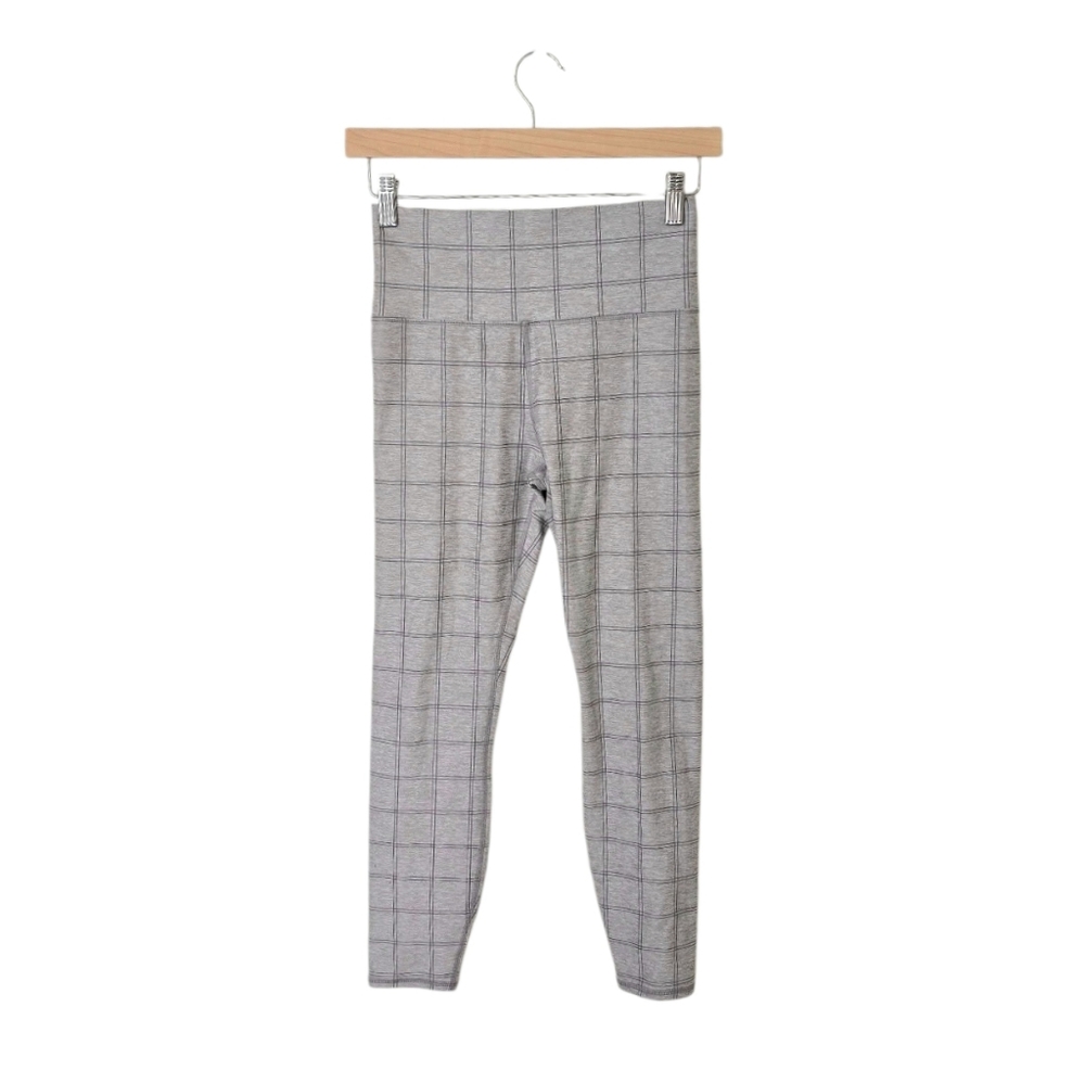 VUORI Clean Elevation Leggings Clay Heather Windowpane‎ Women's Small